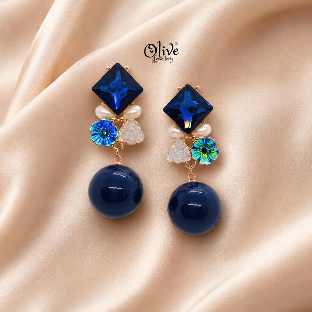 Glass Collection Earrings -395