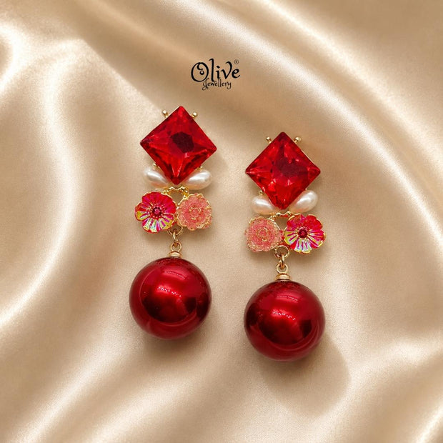 Glass Collection Earrings -395