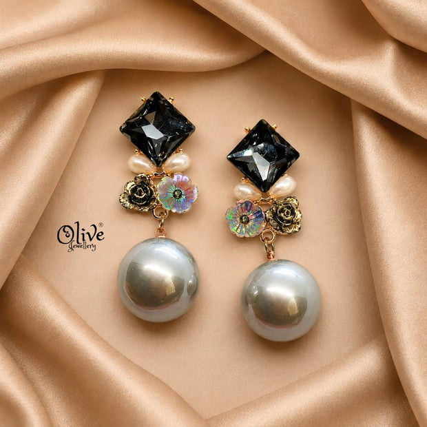 Glass Collection Earrings -395