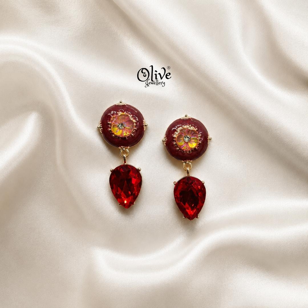 Glass Collection Earrings -405