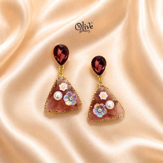 Glass Collection Earrings -408