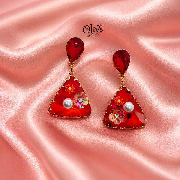 Glass Collection Earrings -408