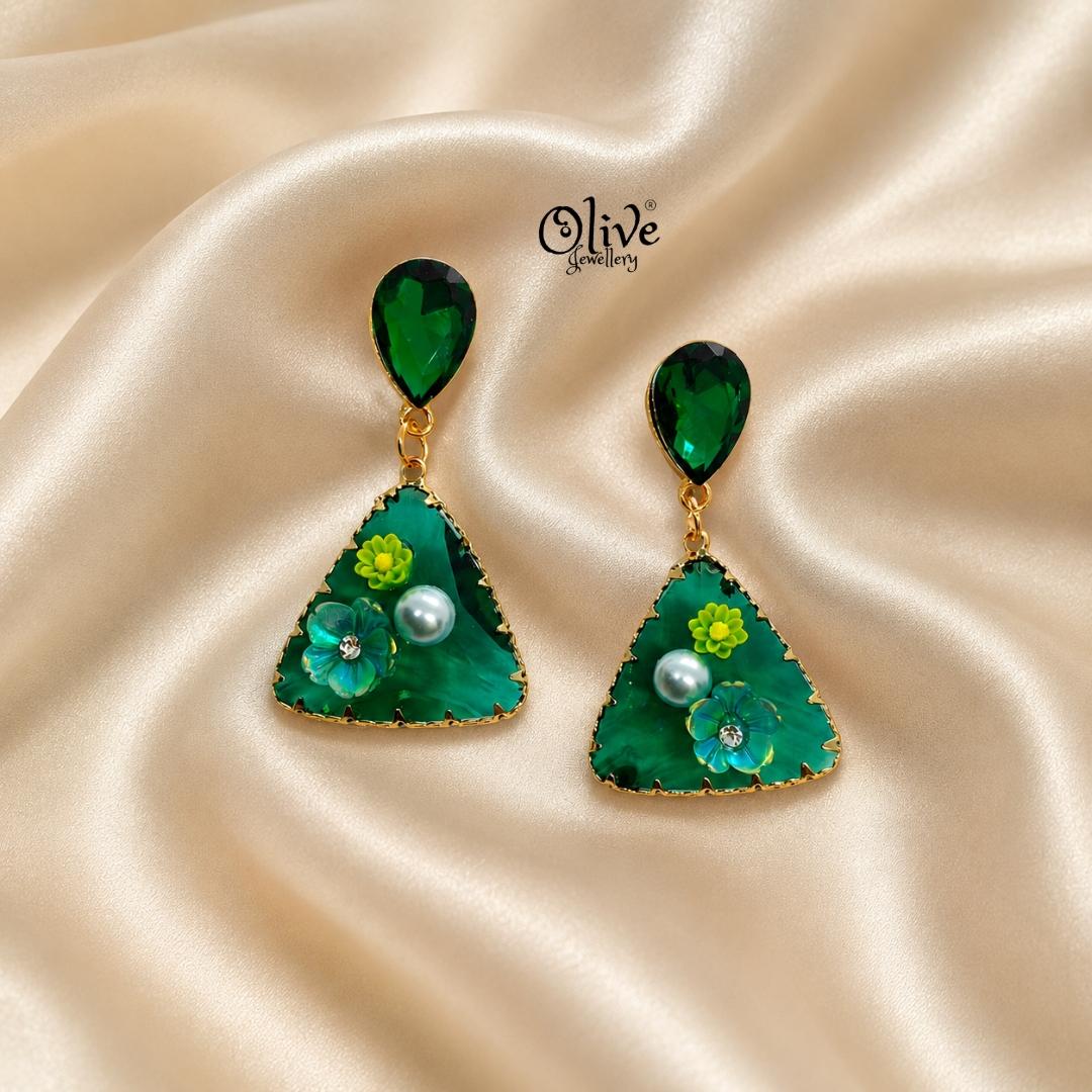 Glass Collection Earrings -408