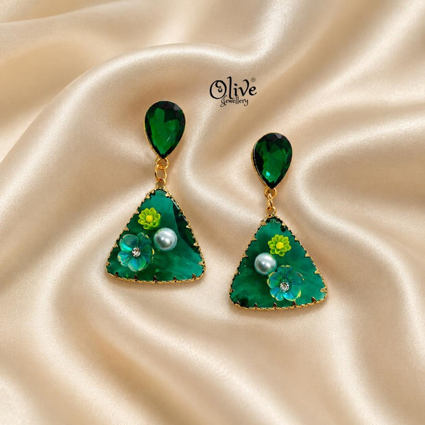 Glass Collection Earrings -408