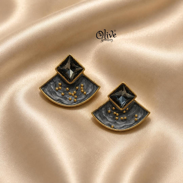 Glass Collection Earrings -414