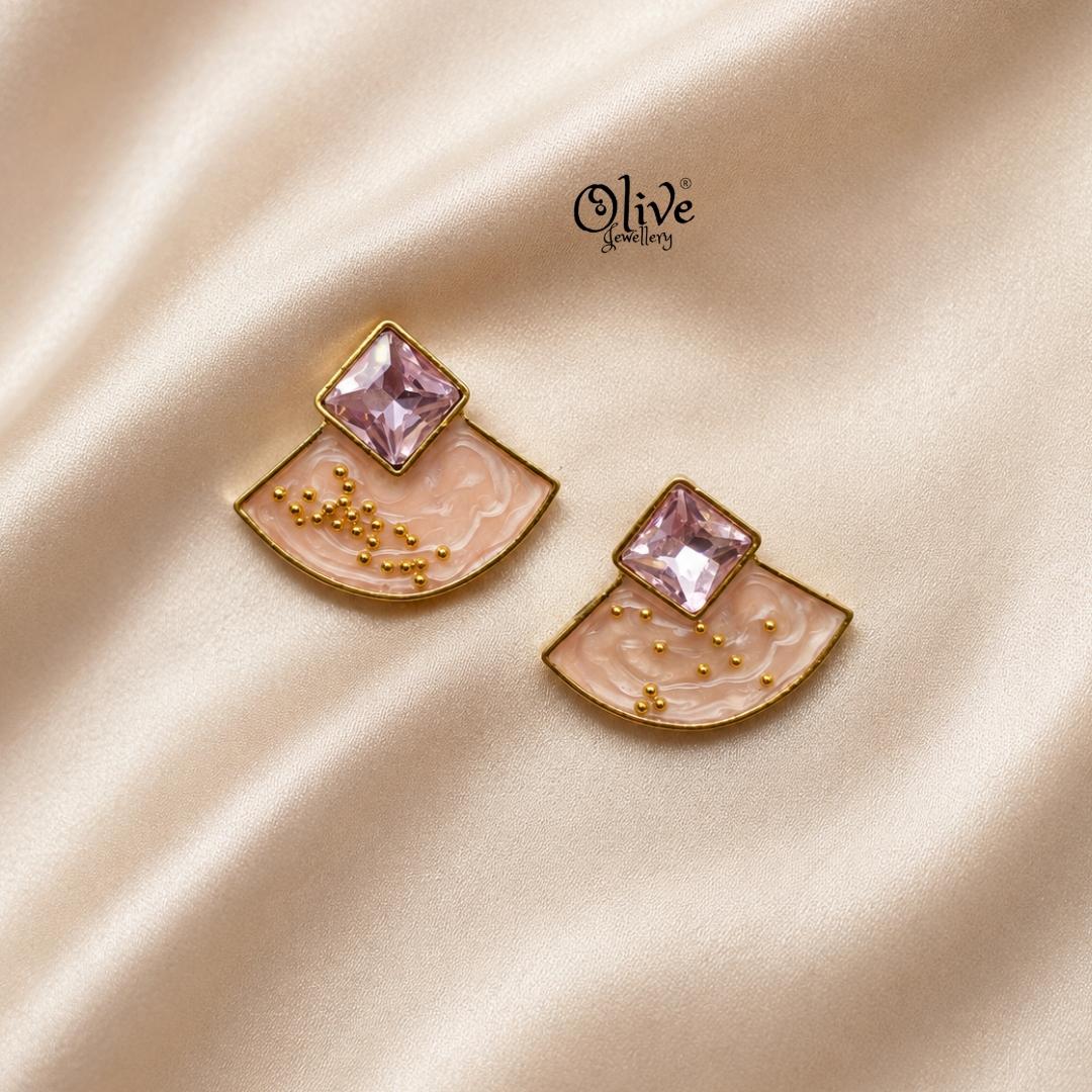 Glass Collection Earrings -414