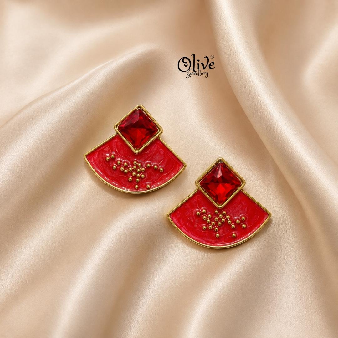 Glass Collection Earrings -414