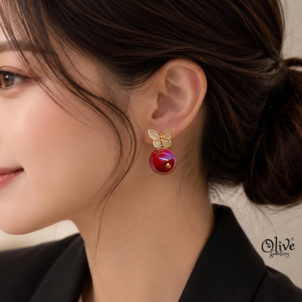 Glass Collection Earrings -420
