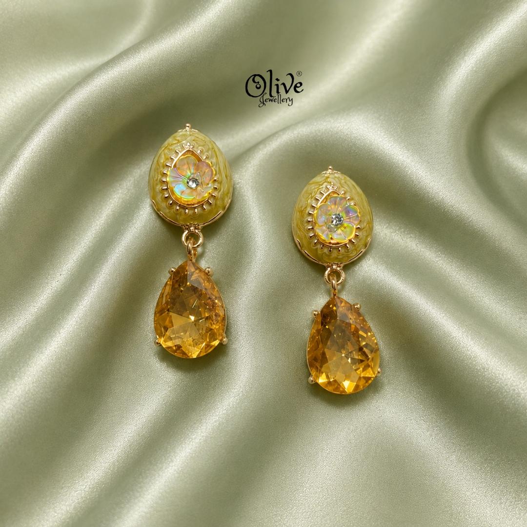 Glass Collection Earrings -435