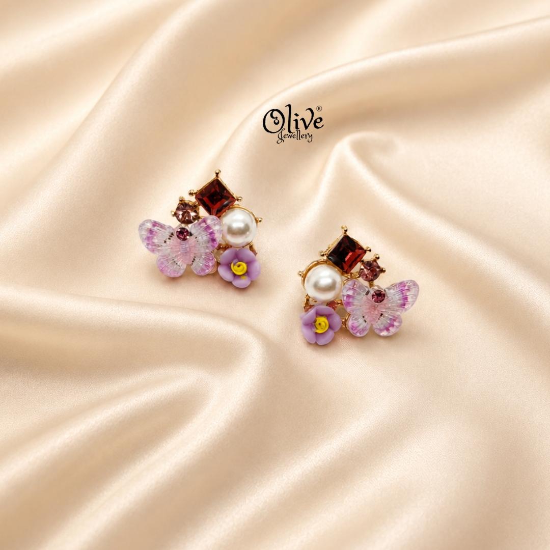 Glass Collection Earrings -458