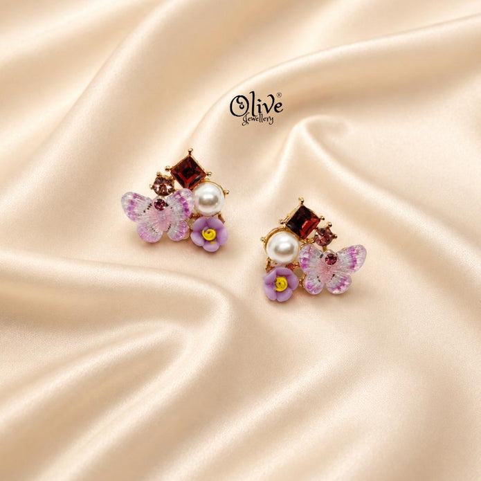 Glass Collection Earrings -458