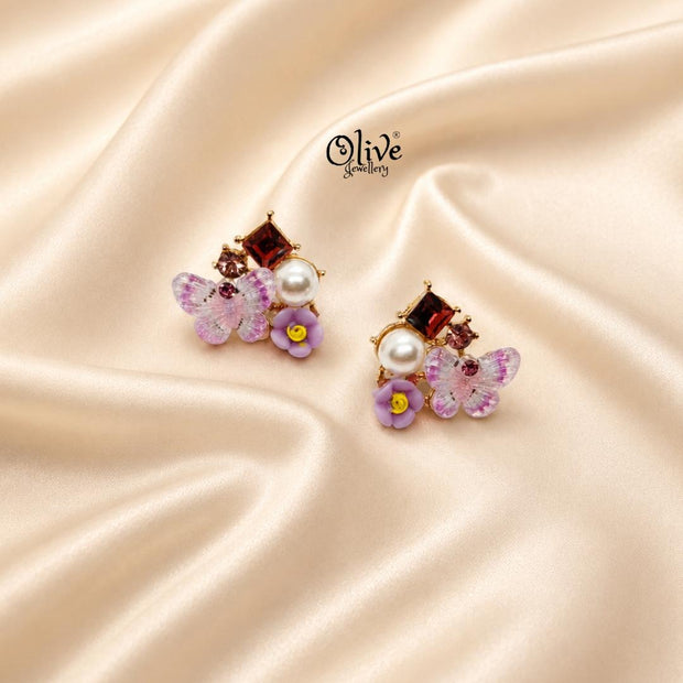 Glass Collection Earrings -458