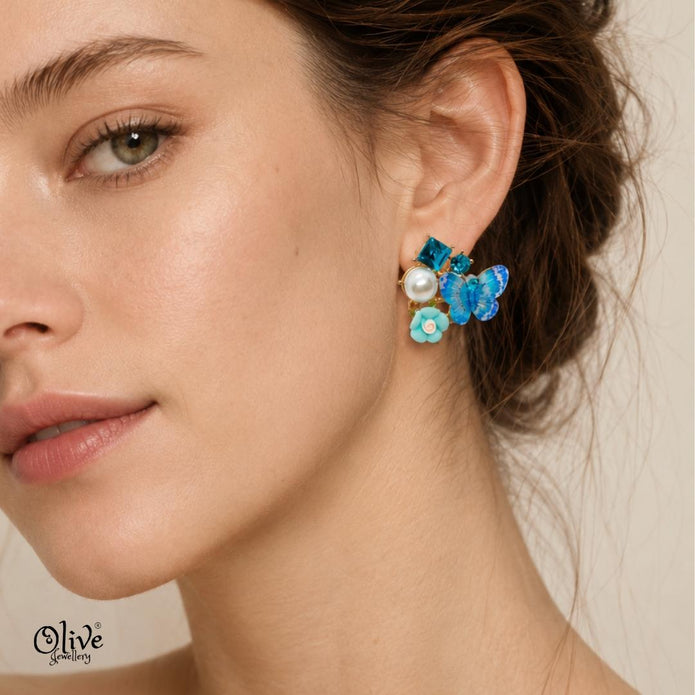 Glass Collection Earrings -458