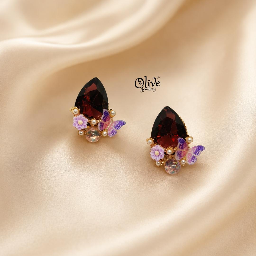 Glass Collection Earrings -464