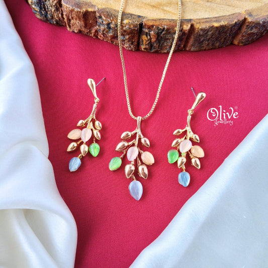 Glass Collection Pendant Set -011