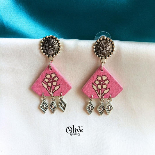 Handmade Kalamkari Earrings -001