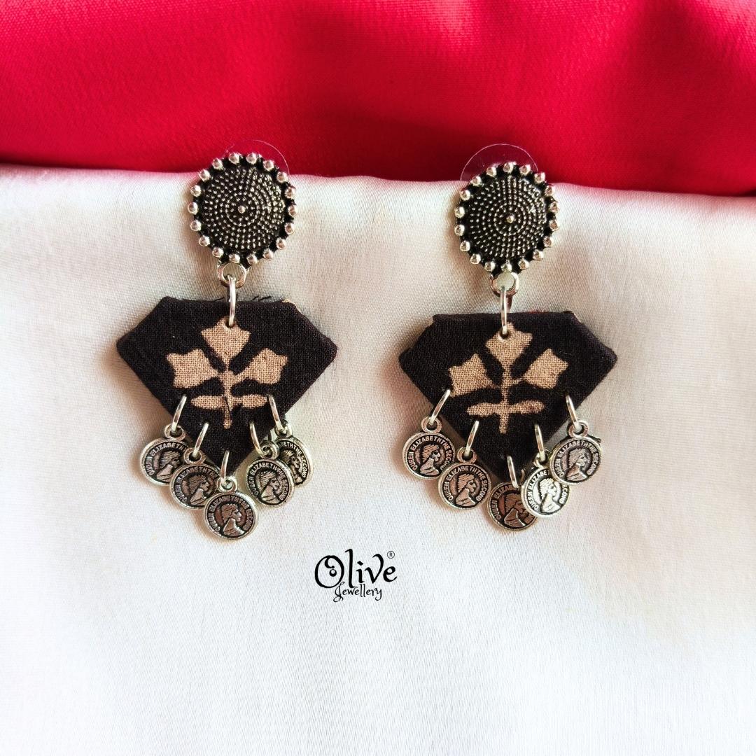 Handmade Kalamkari Earrings -004