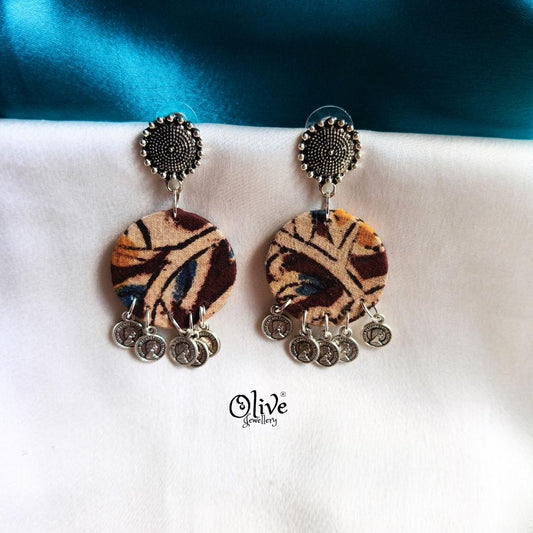 Handmade Kalamkari Earrings -006