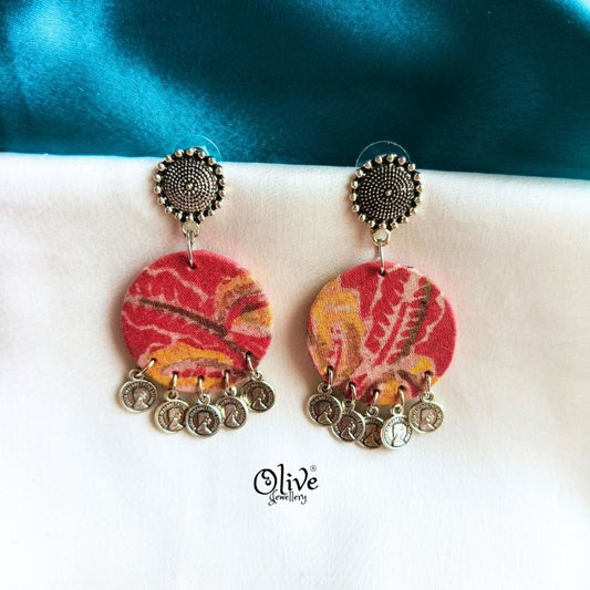 Handmade Kalamkari Earrings -007
