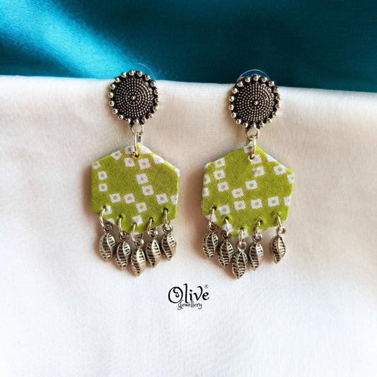 Handmade Kalamkari Earrings -009