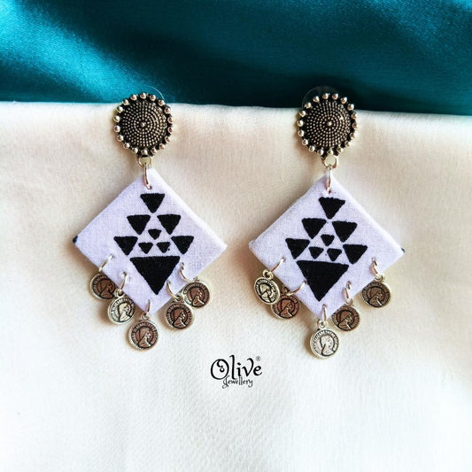 Handmade Kalamkari Earrings -010