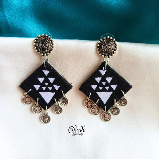 Handmade Kalamkari Earrings -011