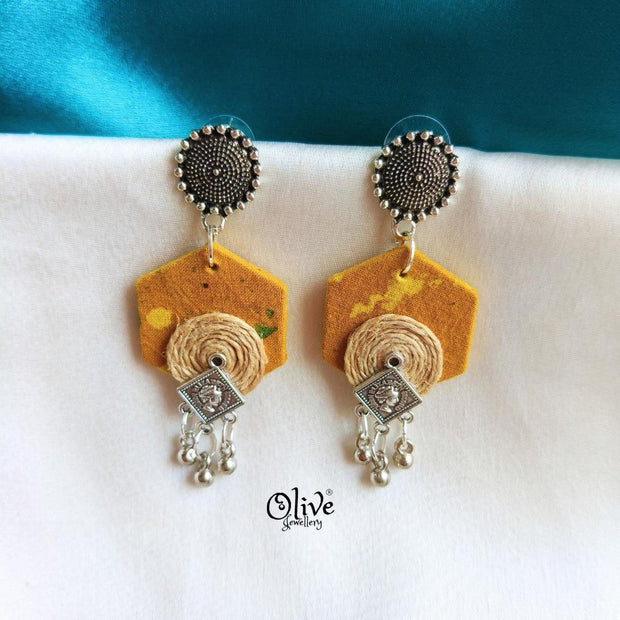 Handmade Kalamkari Earrings -018
