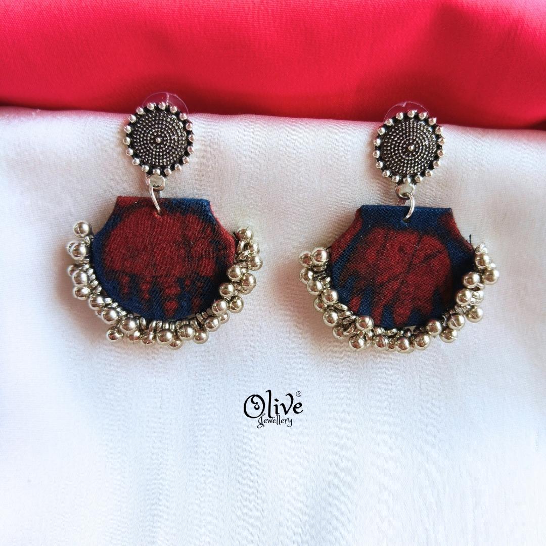 Handmade Kalamkari Earrings -030
