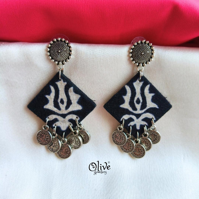 Handmade Kalamkari Earrings -034