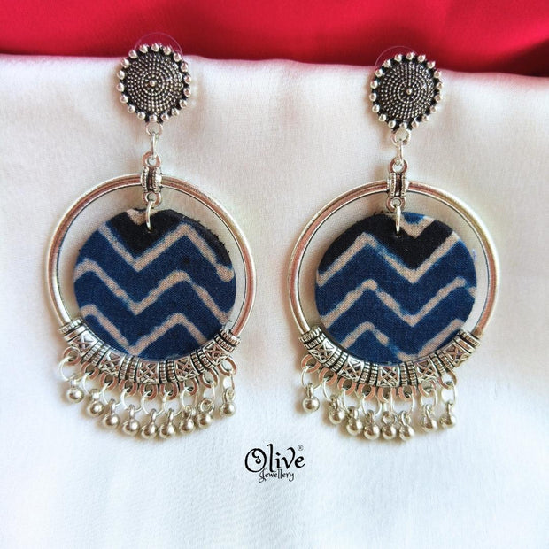 Handmade Kalamkari Earrings -036