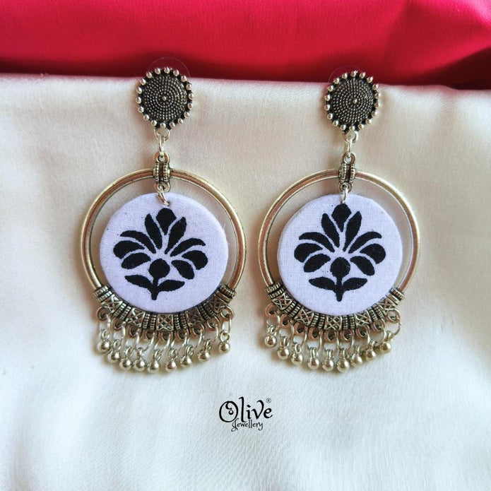 Handmade Kalamkari Earrings -037