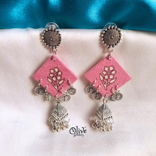 Handmade Kalamkari Earrings -041