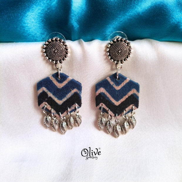Handmade Kalamkari Earrings -042