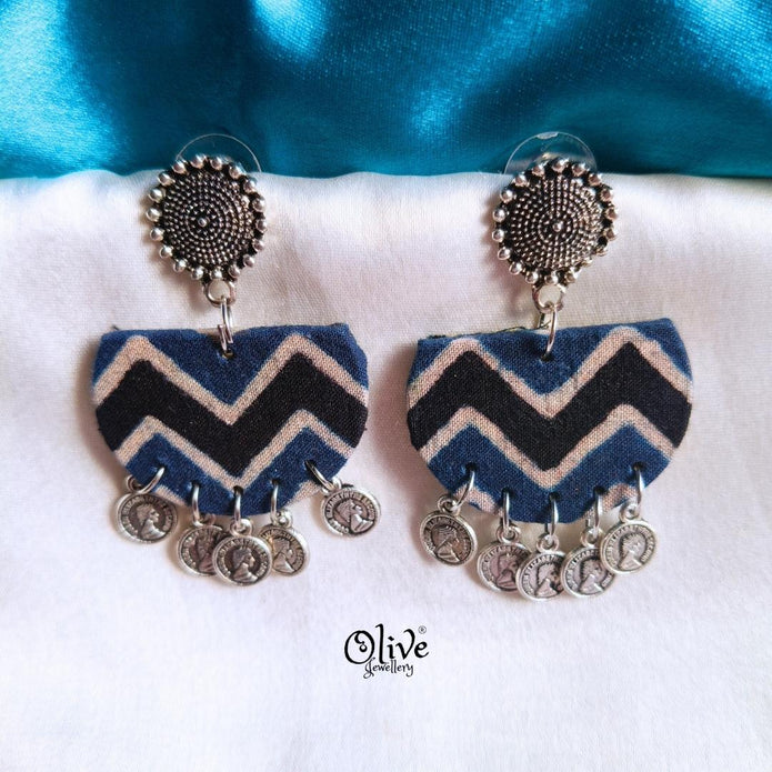 Handmade Kalamkari Earrings -043