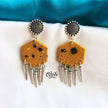 Handmade Kalamkari Earrings -054