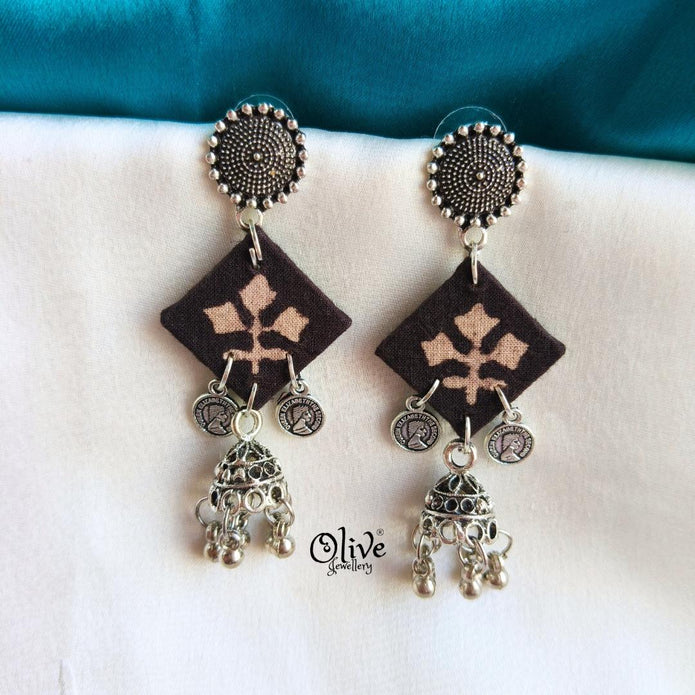Handmade Kalamkari Earrings -055