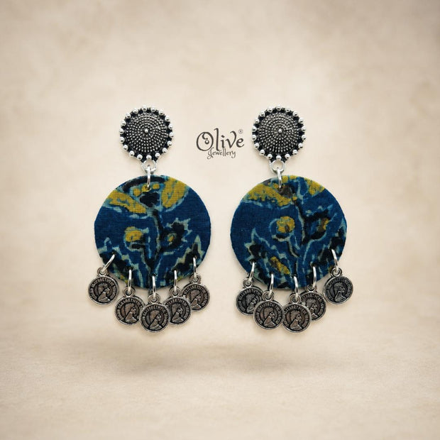 Handmade Kalamkari Earrings -059