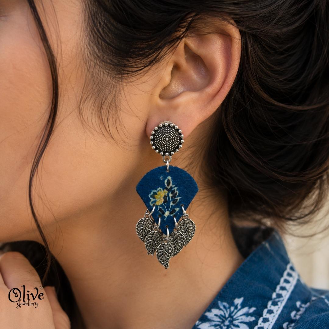 Handmade Kalamkari Earrings -066