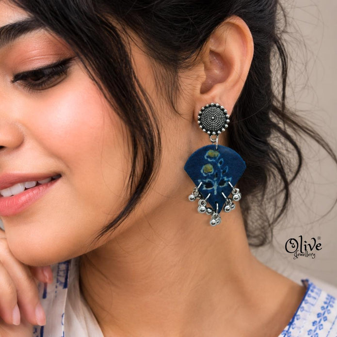 Handmade Kalamkari Earrings -067
