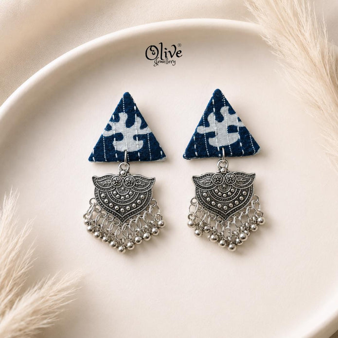 Handmade Kalamkari Earrings -070