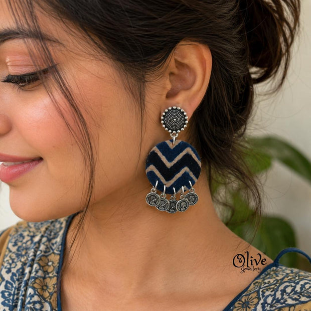 Handmade Kalamkari Earrings -071