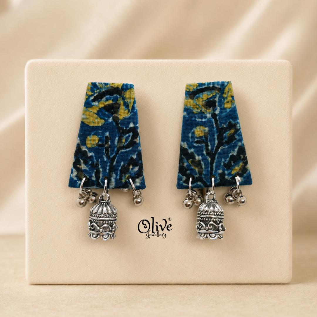 Handmade Kalamkari Earrings -073