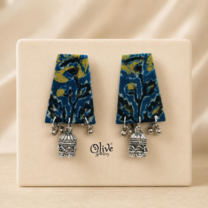 Handmade Kalamkari Earrings -073