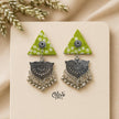 Handmade Kalamkari Earrings -074
