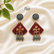 Handmade Kalamkari Earrings -076