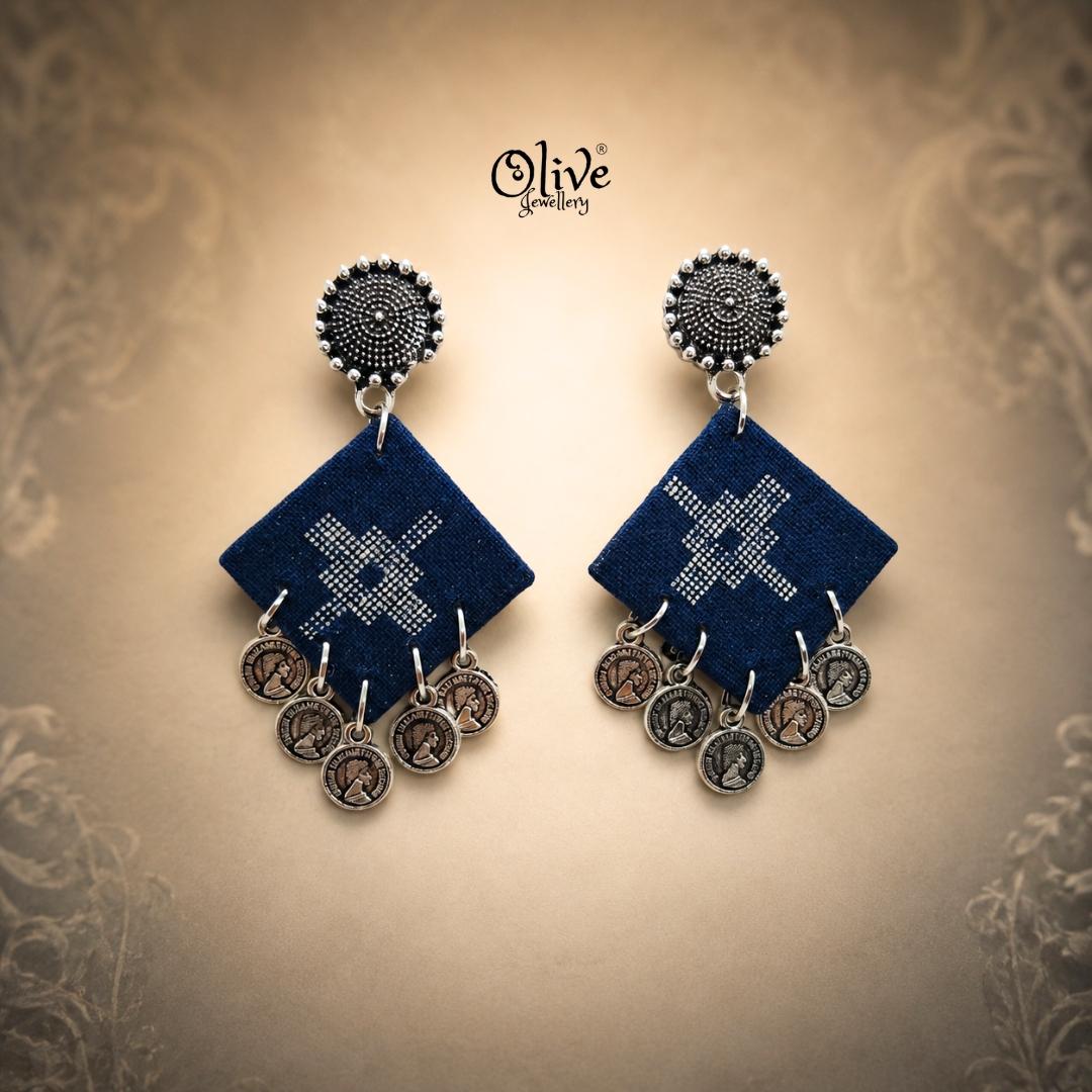 Handmade Kalamkari Earrings -080