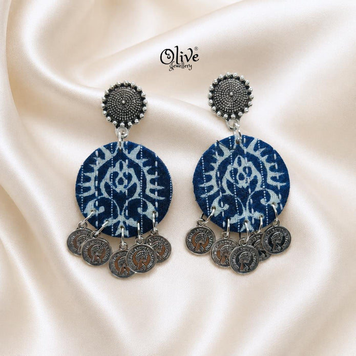 Handmade Kalamkari Earrings -082
