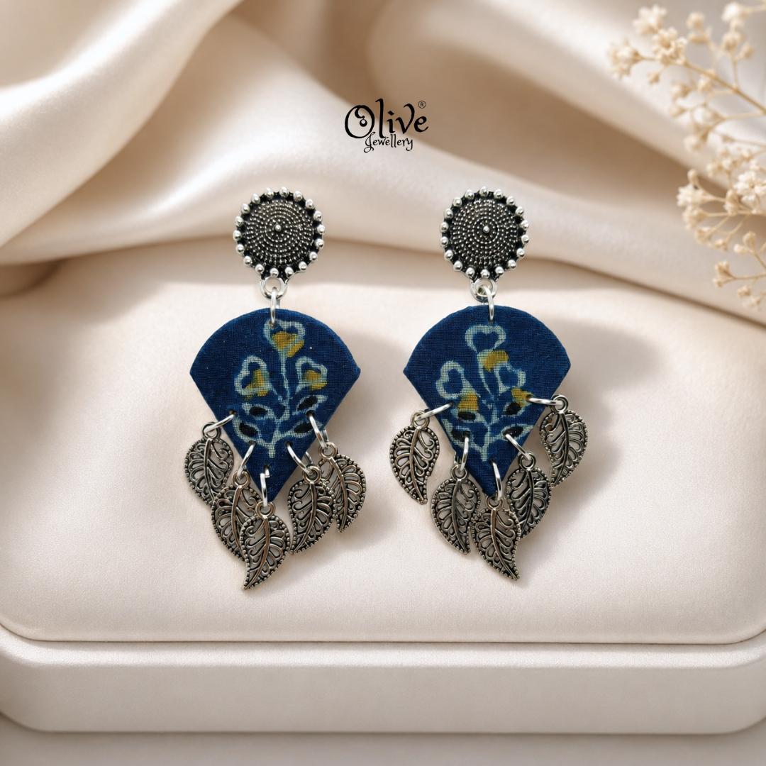 Handmade Kalamkari Earrings -083