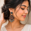 Handmade Kalamkari Earrings -085