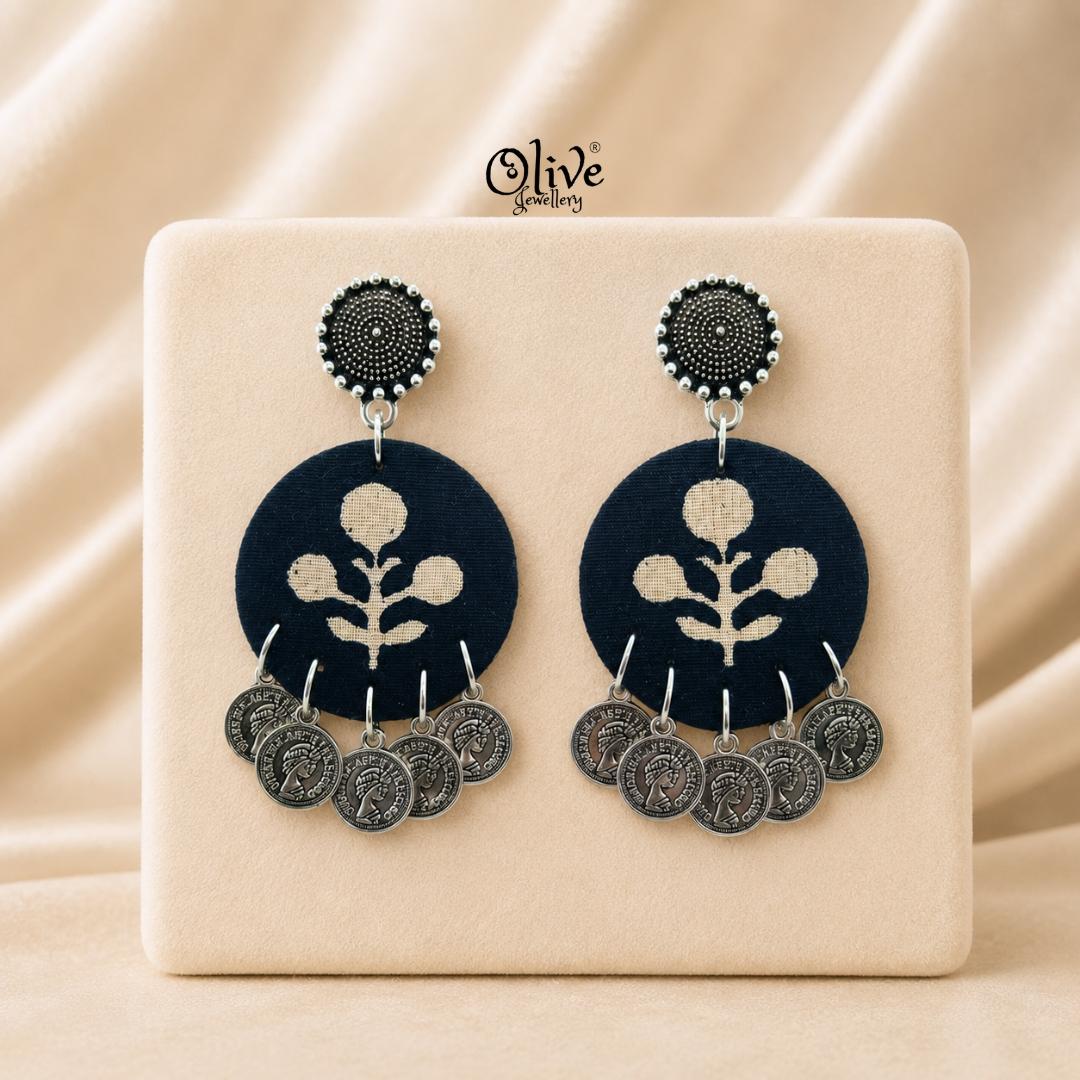 Handmade Kalamkari Earrings -088